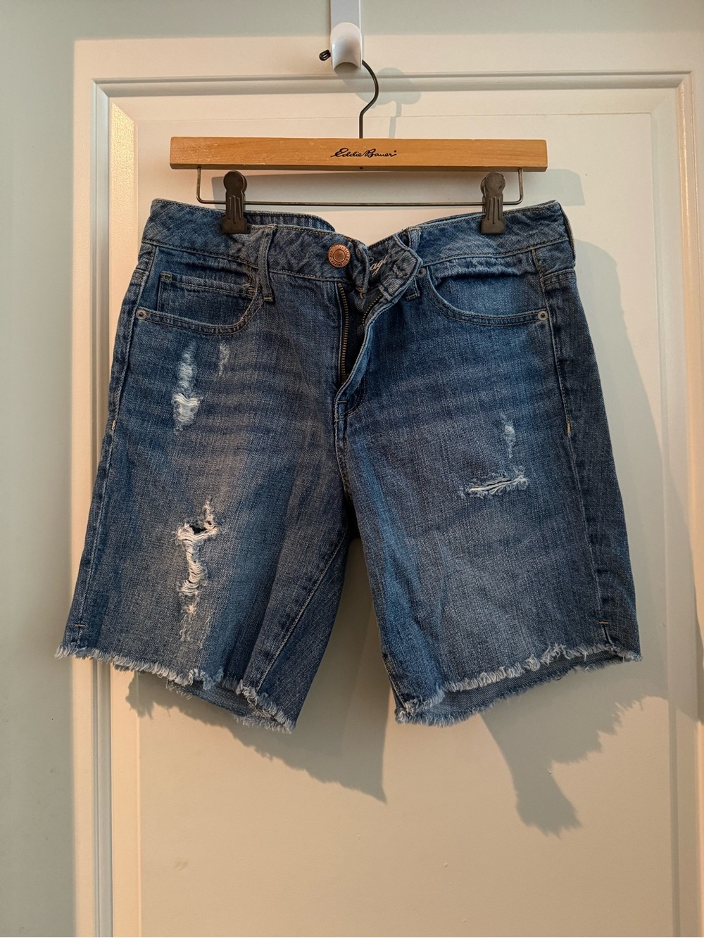 American Eagle Outfitters Light Blue Denim Shorts